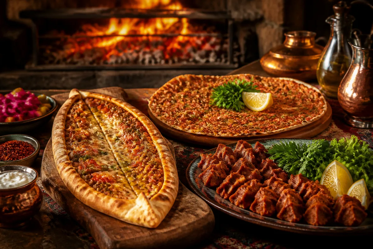 Au-delà du kebab : pide, lahmacun et çiğ köfte