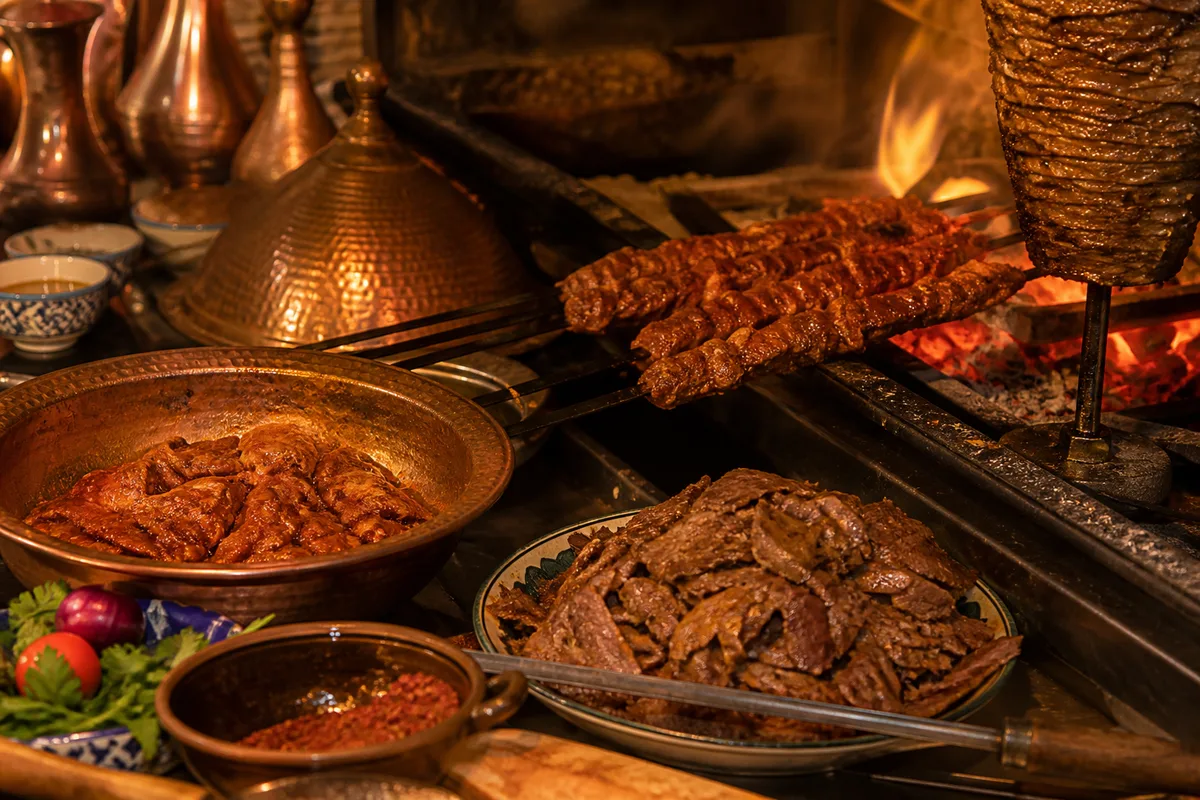 Le kebab maison : marinade et cuisson