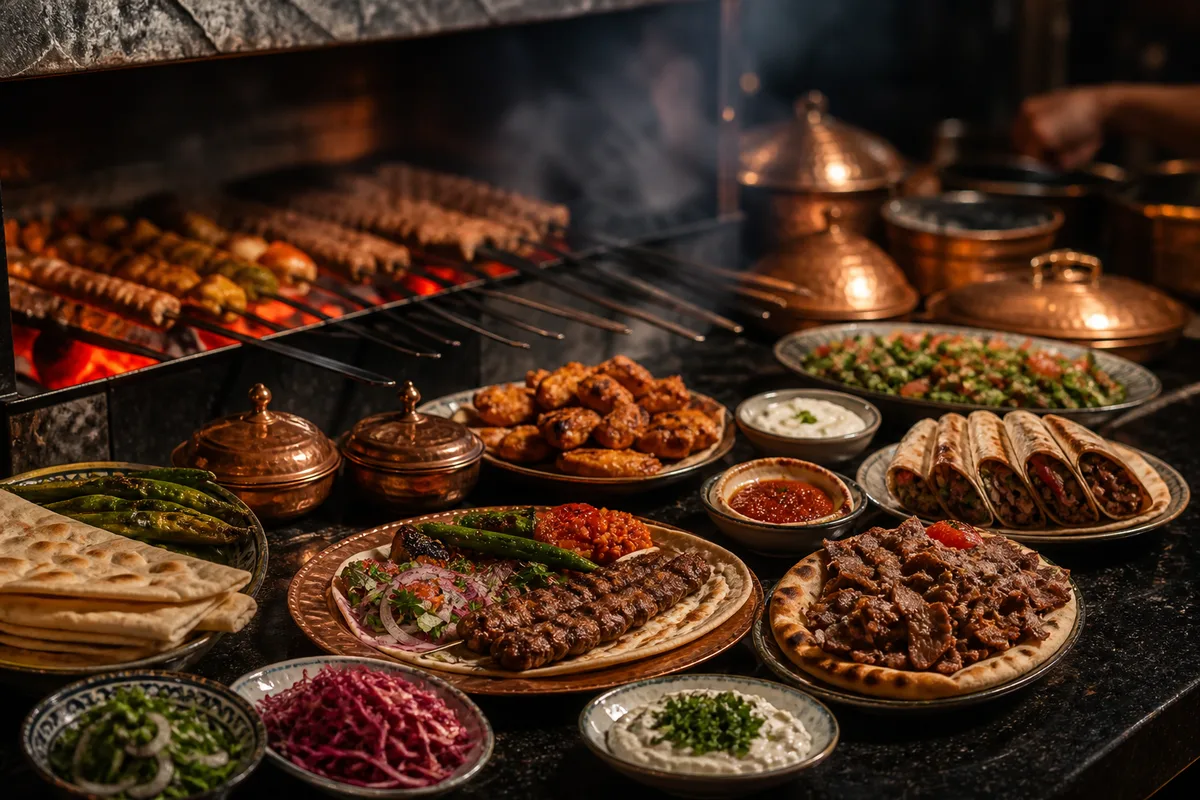 Lire la carte d'un kebab : menus et formules